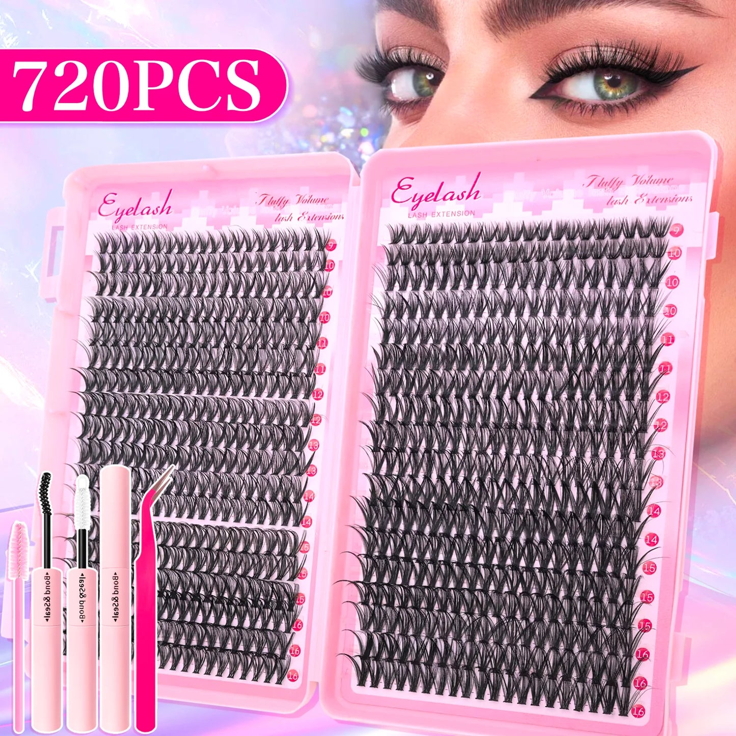 Fluffy Luxe Eyelash Extension Kit