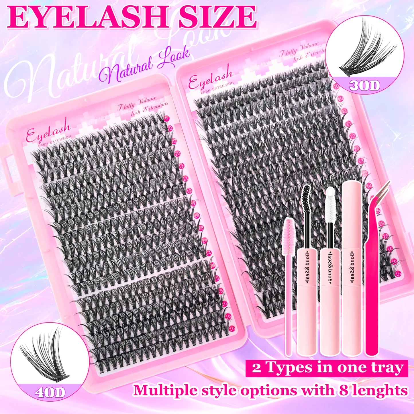 Fluffy Luxe Eyelash Extension Kit